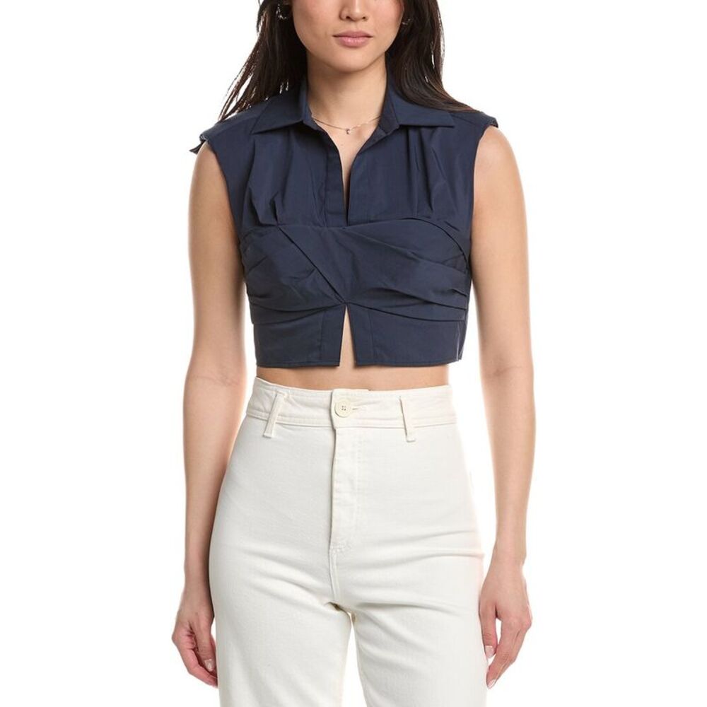 Simkhai Womens Emie Cropped Top